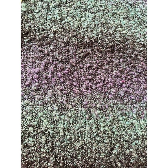 Chico’s Rowan purple Mermaidcore Waterfall open sleeveless textured cardigan Med - Picture 7 of 8